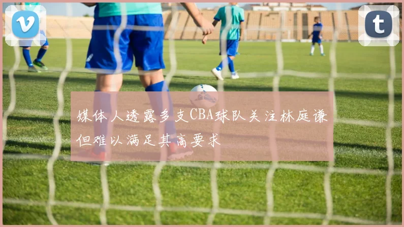 媒体人透露多支CBA球队关注林庭谦但难以满足其高要求